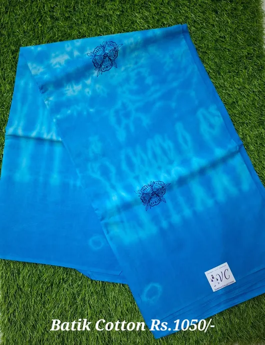 Lightweight Batik Cotton Sarees